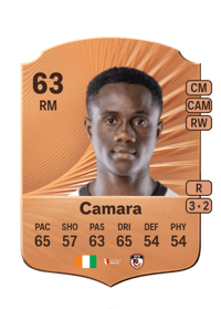 Drissa Camara Rare 63 OVR