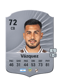 Ignacio Vázquez Rare 72 OVR