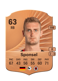 Meiko Sponsel Rare 63 OVR