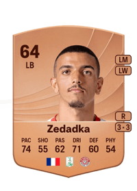 Karim Zedadka Common 64 OVR