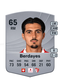 Théo Berdayes Common 65 OVR