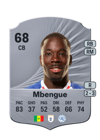 Amadou Mbengue Rare 68 OVR
