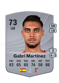 Gabri Martínez Common 73 OVR
