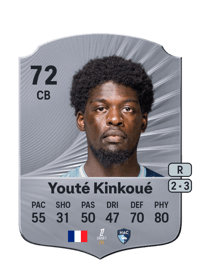 Étienne Youté Kinkoué Rare 72 OVR