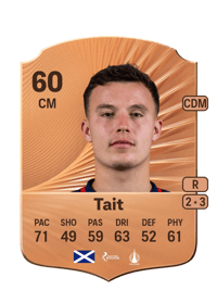 Dylan Tait Rare 60 OVR