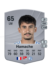 Ilyes Hamache Common 65 OVR