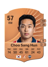 Choo Sang Hun Rare 57 OVR
