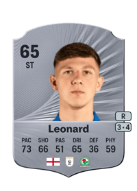 Harry Leonard Rare 65 OVR