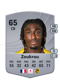 Tanguy Zoukrou Common 65 OVR
