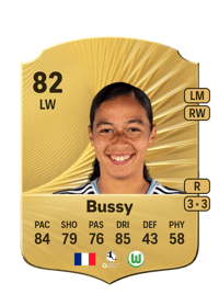 Kessya Bussy Rare 82 OVR