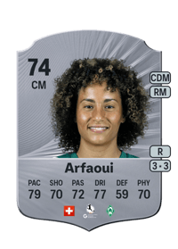 Amira Arfaoui Rare 74 OVR