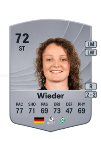 Verena Wieder Common 72 OVR