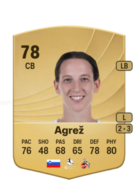 Sara Agrež Common 78 OVR