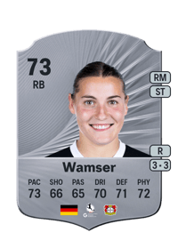 Carlotta Wamser Rare 73 OVR