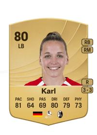 Lisa Karl Common 80 OVR