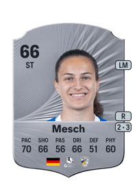 Hannah Mesch Rare 66 OVR