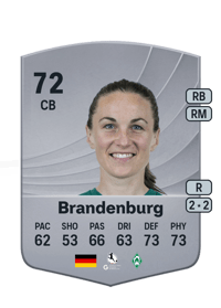 Michaela Brandenburg Common 72 OVR