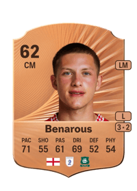 Ayman Benarous Rare 62 OVR