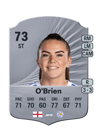 Shannon O'Brien Rare 73 OVR