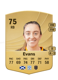 Lisa Evans Common 75 OVR