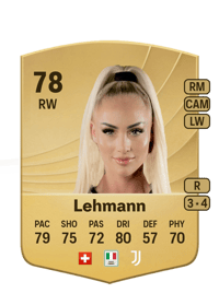 Alisha Lehmann Common 78 OVR