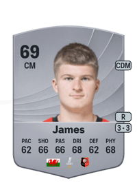 Jordan James Common 69 OVR