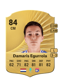Damaris Egurrola Rare 84 OVR