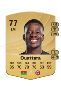 Dango Ouattara Common 77 OVR