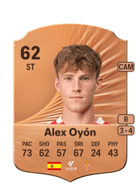 Álex Oyón Rare 62 OVR