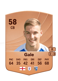Sam Gale Common 58 OVR