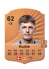Jeppe Kudsk Rare 62 OVR