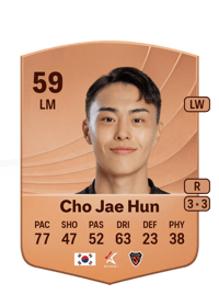 Cho Jae Hun Common 59 OVR