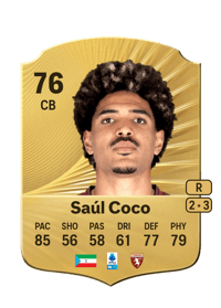 Saúl Coco Rare 76 OVR