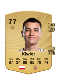 Jakub Kiwior Common 77 OVR