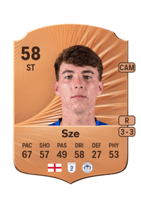 Chris Sze Rare 58 OVR