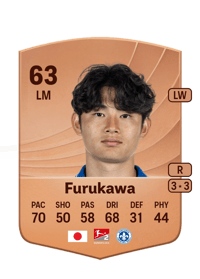 Yosuke Furukawa Common 63 OVR