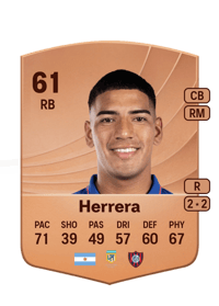 Ezequiel Herrera Common 61 OVR