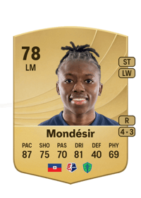 Nérilia Mondésir Common 78 OVR