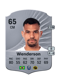 Wenderson Rare 65 OVR