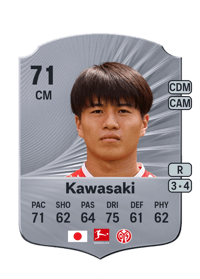 Sota Kawasaki Rare 71 OVR