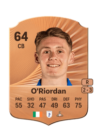 Connor O'Riordan Rare 64 OVR