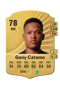 Geny Catamo Rare 78 OVR
