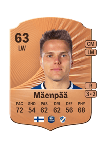 Niilo Mäenpää Rare 63 OVR