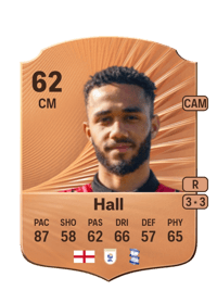 George Hall Rare 62 OVR