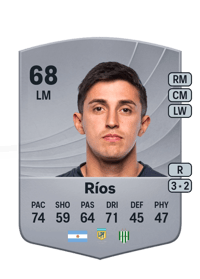 Gonzalo Ríos Common 68 OVR
