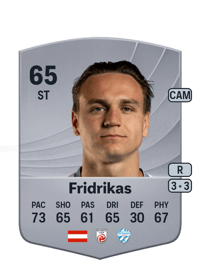 Lukas Fridrikas Common 65 OVR