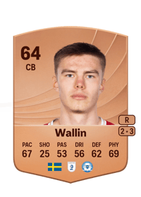 Oscar Wallin Common 64 OVR