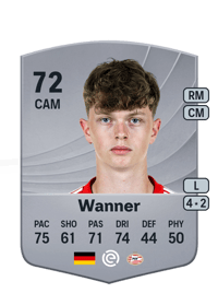 Paul Wanner Common 72 OVR