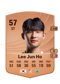 Lee Jun Ho Common 57 OVR