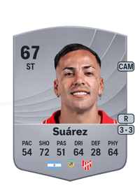 Facundo Suárez Common 67 OVR